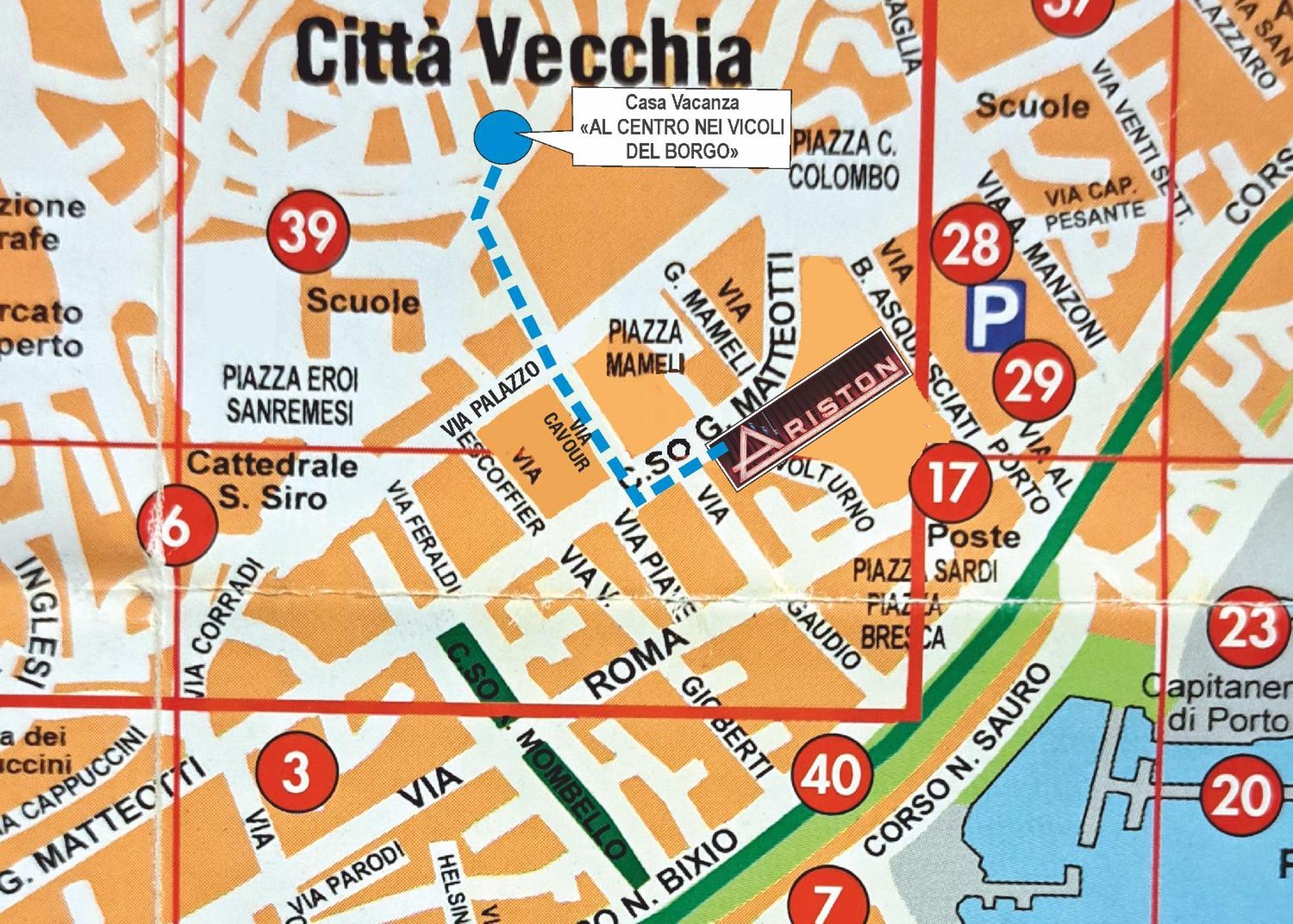 Апартаменты In Centro Citta, Nei Vicoli Del Borgo Санремо Экстерьер фото